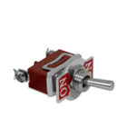 Kit Chave Alavanca 1122b | Liga/desliga/liga | 1 Polo | Paraf